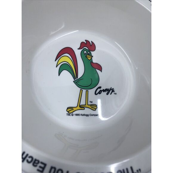 Kellogg's 1995 Cereal Bowls Set of 4. Tony The Tiger, Toucan Sam,  Rice Krispie - Picture 9 of 16